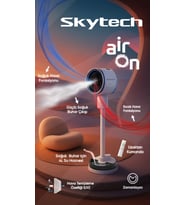 SKYTECH ST-60W AİR ON SICAK SOGUK VANTİLATÖR (ATLANTİK-SOHO ANTRASİT)
