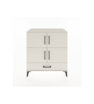 Hyperion Şifonyer 2 Raflı Tek Çekmeceli 4 Kapaklı 88x44x96 Aytaşı-Aytaşı