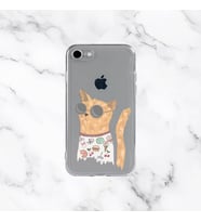 Iphone 7/8 Tasarım Kılıfları (103 Tasarım) (Krem)