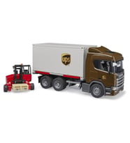 1:16 Super 560R Kontenyır UPS Lojistik ve Forklift Model Araç Seti