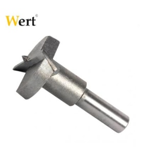 WERT 2501 Tas Menteşe Matkap Ucu, Ø35mm, Tungsten Karpit Uçlu (Metal)