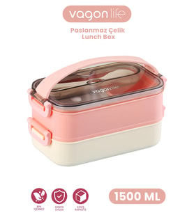1500 ML Bento Lunch Box Ofis-Okul İçin Sefer Tası