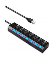 Alfais 4874 7 Port USB 2.0 Swith Çoklayıcı