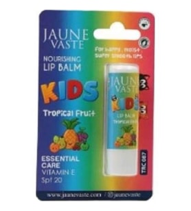Jaune Vaste Lip Balm Kids Tropikal Meyveli Dudak Kremi