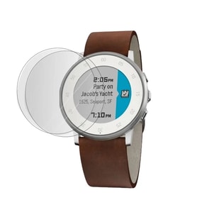 Pebble Time Round Ön Darbe Emici Ekran Koruyucu Nano Cam (4 Adet)