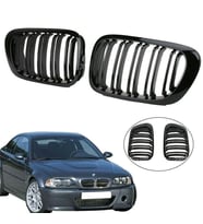 Bmw 3 Uyumlu Serisi E46 Ön Panjur Böbrek Çift Tırnak (1998-2005)