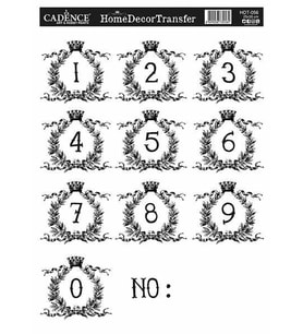 Cadence Home Decor Transfer 25x35 cm. HDT-056 