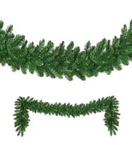 YEŞİL GARLAND YEŞİL ÇAM DALI YILBAŞI SÜSLERİ VIP 2.50 METRE 22 CM ÇAP GREEN GARLAND DECOR CHRİSTMAS