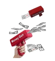 Mey İthalat® Para Dolar Atma Makinası Super Money Gun Para Saçma Fırlatma Tabancası
