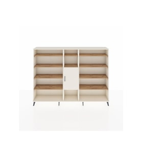 Arges Dolap 12 Raflı Tek Kapaklı  220x30x163 Aytaşı-Aytaşı/Çam