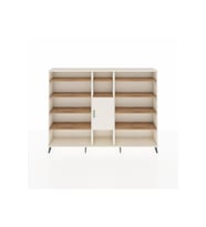 Arges Dolap 12 Raflı Tek Kapaklı  220x30x163 Aytaşı-Aytaşı/Çam