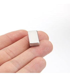 Lexroo MNS 20x10x5 mm Neodyum Mıknatıs, Çok Güçlü Dikdörtgen Neodymium Magnet - 4 Adet Set