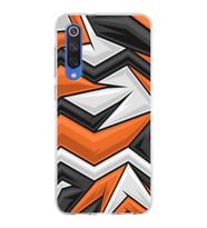 Xiaomi Mi 9 Se Uyumlu Kapak Grafiti Tasarımlı Şeffaf Silikon Kılıf