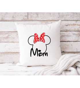 BK Gift Disney Tasarımlı Beyaz Kırlent Yastık, Ev Hediyesi, Ev Dekorasyonu, Dekoratif Hediye-2