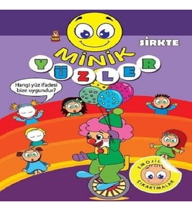 Minik Yüzler - Sirkte - Emojilerle Çıkartmalar
