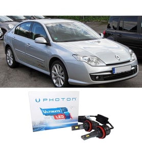 Renault Laguna 3 Led Xenon Uzun Far Ampulü H7 Ultimate 9500 Lumens Yeni Seri Beyaz 2008+