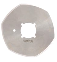 B+S Yuvarlak Kesim Motor 6 Köşe Bıçak / BOM80(6) (16092)