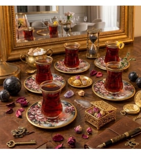 ESBEYCAM ÇAY SETİ