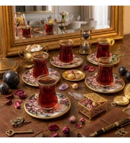 ESBEYCAM ÇAY SETİ