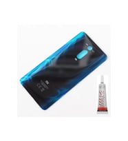 Mi 9T Arka Pil Kapağı ve (B7000 15 ML) Yapıştırıcı Hediye (Mavi)