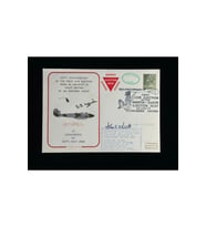 İngiltere LİMİTED (300/230) FDC İlk Gün Zarfı First Jet Ejection seat cover 1971 signed by (ıslak İ