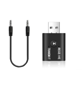 RX TX Bluetooth Dongle Araç Oto Müzik USB Ses Alıcısı Aux Kiti