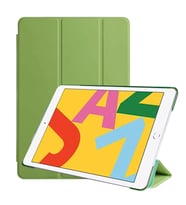 Apple iPad 10.2" 8.Nesil Fuchsia Smart Cover Standlı 1-1 Kılıf (Yeşil)