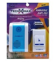 Kablosuz 100 MT Mesafeli Kapı Zili