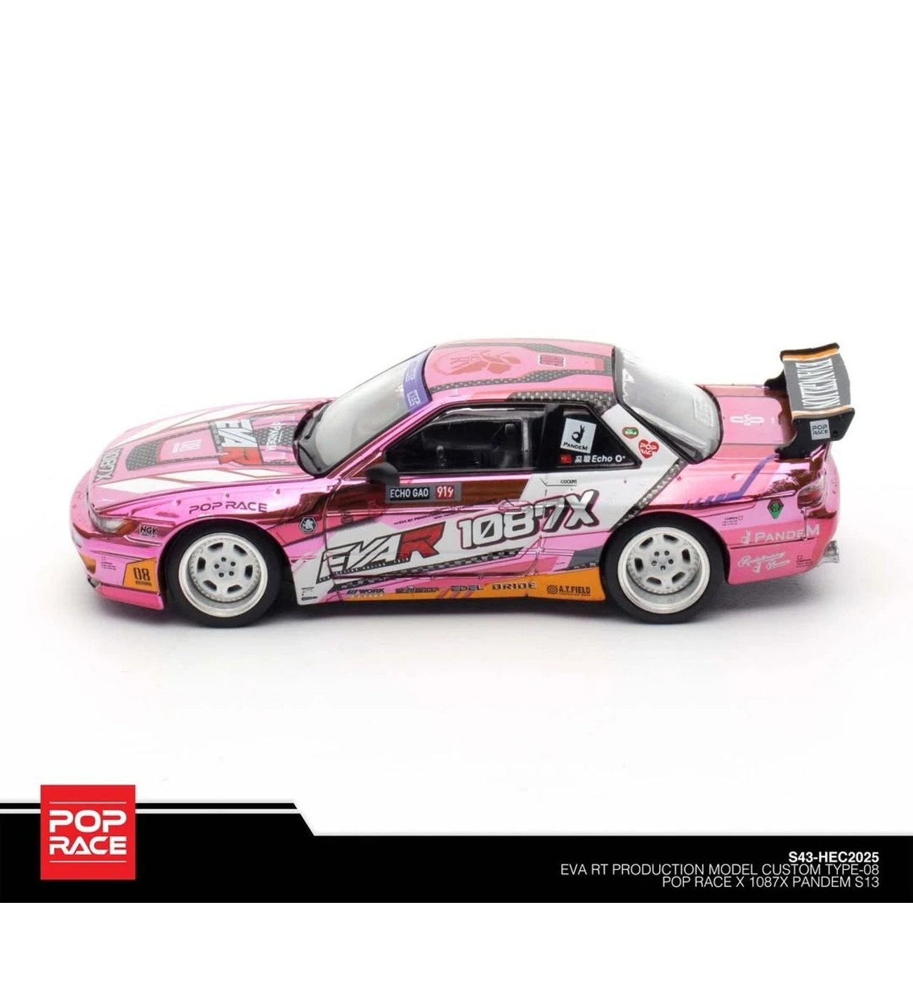 Pop Race 1/64 Pandem S13 (Hobby Expo China Exclusive) - HEC2025