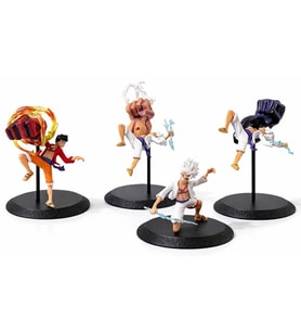Anime One Piece Luffy Figürü Dörtlü Set Alk5275 Set.4