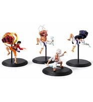 Anime One Piece Luffy Figürü Dörtlü Set Alk5275 Set.4