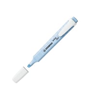 Stabilo Fosforlu Kalem Swing Cool 1-4 Mm Kesik Uç Pastel Esintili Mavi İşaret Kalemi (10 Lu Paket)