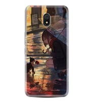 Xiaomi Redmi 8A 8 Pro 9C 9T 10C 11T Pro Kılıf Desenli Silikon Kız ve Kedi 1762