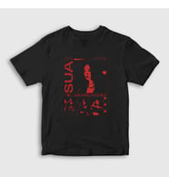 Presmono Unisex Çocuk Siyah Sua K Pop Dreamcatcher T-Shirt 482329tt