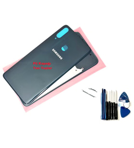 Samsung Galaxy A20S KASA Arka Pil Batarya Kapağı (TAMİR SETİ) YEŞİL