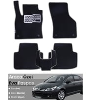 CİTROEN C4 (2004-2010) Uyumlu EVA Paspas Tam Set–Araca Özel,Su Geçirmez,Hızlı ve Kolay Montaj