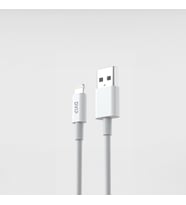 DVIP L33 6A 120W UsbA to Lightning Data ve Hızlı Şarj Kablosu 1M Beyaz
