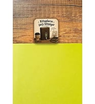 Kitapların Şarjı Bitmiyor Kitap Ayracı