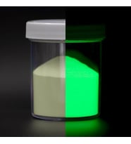Lexroo 20g Yeşil renk fosfor tozu glow in dark karanlıkta parlayan boya