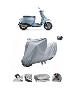 Lambretta V200 Special  Su Geçirmez Motosiklet Brandası ARKA ÇANTA UYUMLU