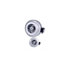 Kayıtes Rad 355 Yerli Üretim Yuvarlak Kanal Tipi Radyal Fan 355mm 2200 m3/h dBA 59 Kayıtes 2480 Devir Tasarruflu Havalandırma Fanı AGMair Agm