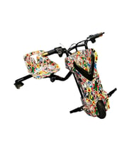 Howerway Drift Scooter Scooter PWS807-SKULL Renkli (Çok Renkli)