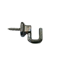 Vidalı Kanca, Askı Küçük - 15X18Mm, Nikel - 1 Adet