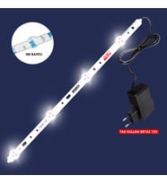 Ledwell Dekoratif Led Bantlı Beyaz  37Cm Tak Kullan