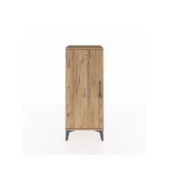 Arges Komodin Tek Kapaklı 44x30x106 Çam-Çam