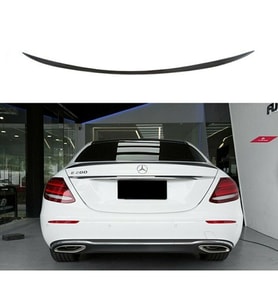 Mercedes W213 E Class Bagaj Üstü Spoiler Beyaz 2016 - 2019 Spoyler( abs,taiwan)