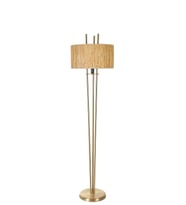 BELEN ESKİTME LAMBADER SİLİNDİR BAMBU 07 ABAJURLU