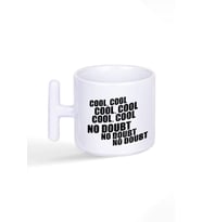Cool Cool Cool Jake Peralta Brooklyn Nine Nine Baskılı T Kulplu Latte Fincan Kupa Bardak