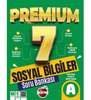 Newton 7. Sınıf Premium A Sosyal Bilgiler Soru Bankası