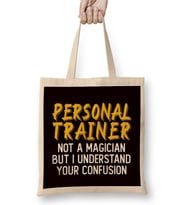 Personal Trainer Magician Bodybuilding Fitness Instructor Bez Çanta Uzun Saplı
